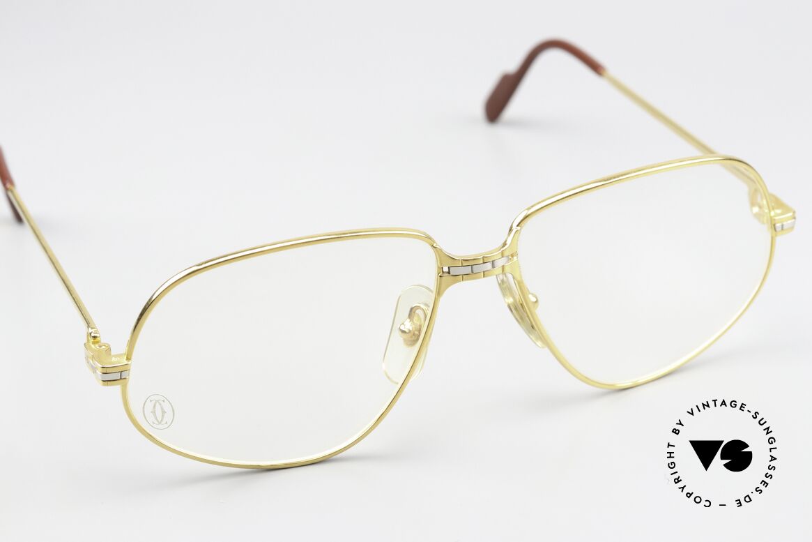 Cartier Panthere G.M. - M Vintage Eyewear 1988 Luxury, 22ct gold-plated finish (like all vintage Cartier originals), Made for Men