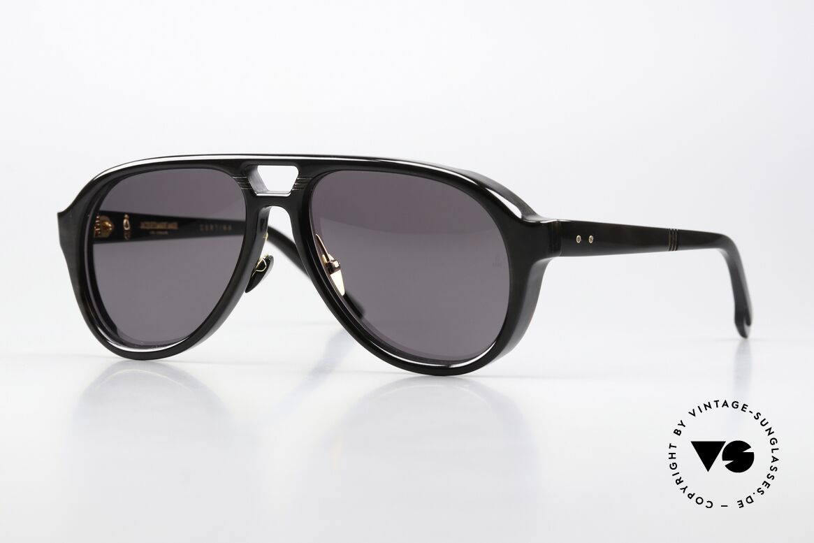 Jacques Marie Mage Billionaire Buffalo Horn Aviator Frame, designed by George Cortina for JMM; released 2021, Made for Men
