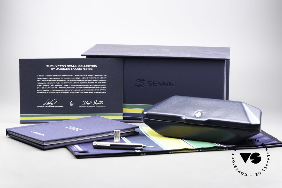 Jacques Marie Mage Senna 1991 Homage to Ayrton Senna, Size: large, Made for Men