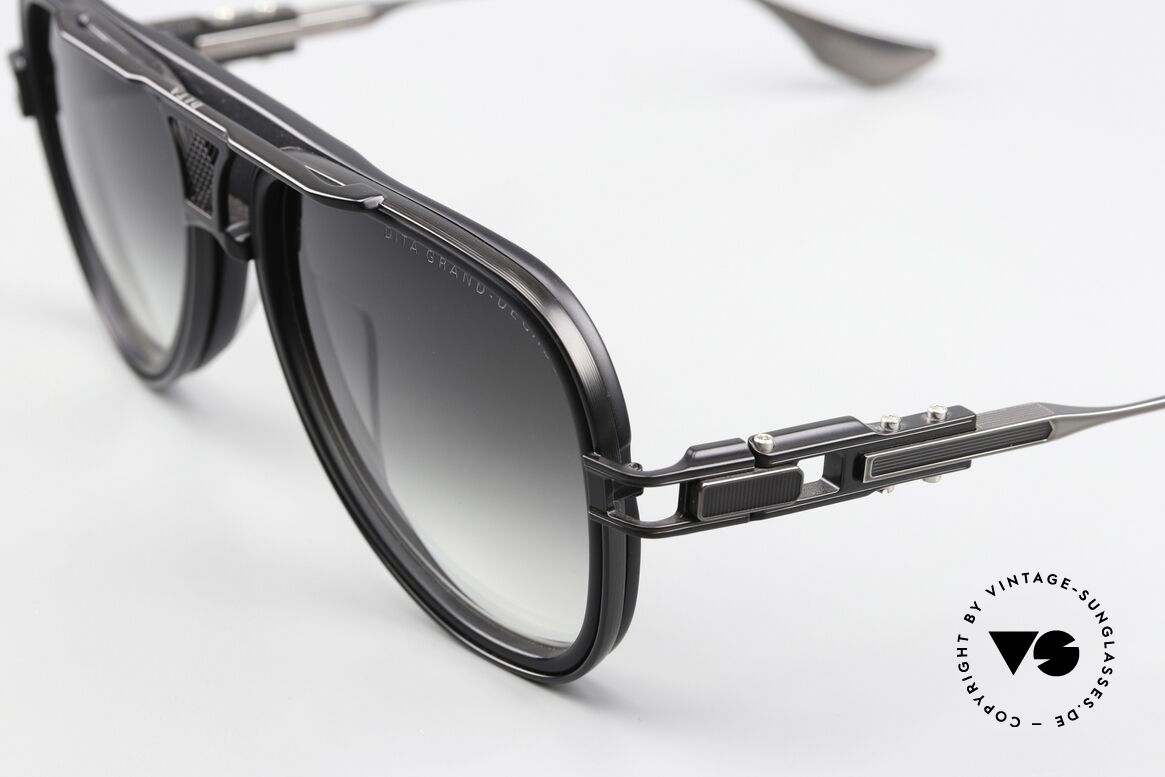 DITA Grand Decade 30th Anniversary Edition, gray titanium components with black acetate inlays, Made for Men