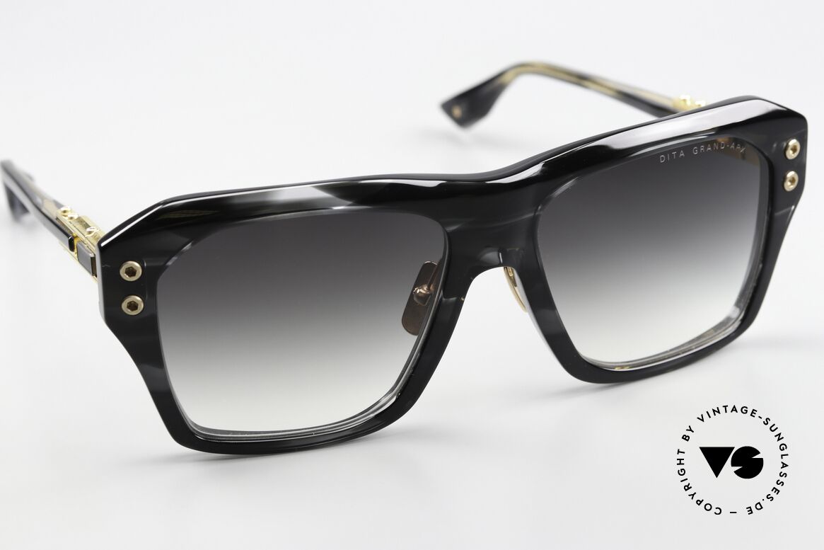 DITA Grand APX Glasses To Match The Tattoo, gray-gradient sun lenses (with 100% UV protection), Made for Men