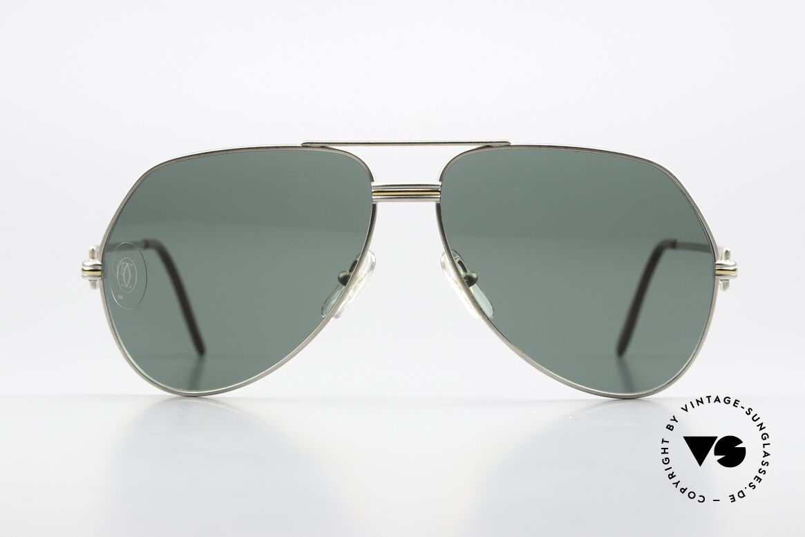 Cartier Vendome LC - L Precious Palladium Shades, mod. "Vendome" was launched in 1983 & made till 1997, Made for Men Cartier Vendome LC - L Precious Palladium Shades, mod. "Vendome" was launched in 1983 & made till 1997, Made for Men