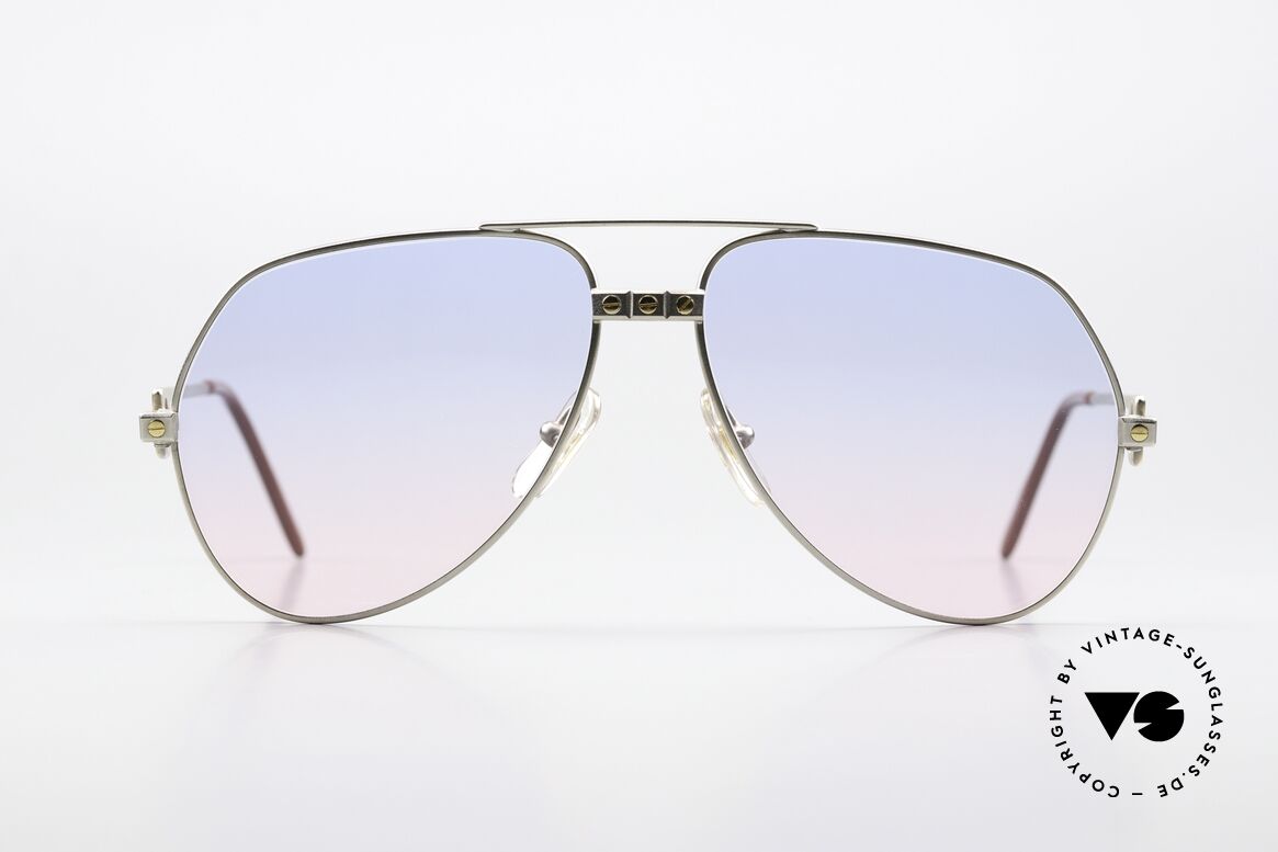 Cartier Vendome Santos - M Unique Sunglasses From 1983, mod. "Vendome" was launched in 1983 & made till 1997, Made for Men and Women