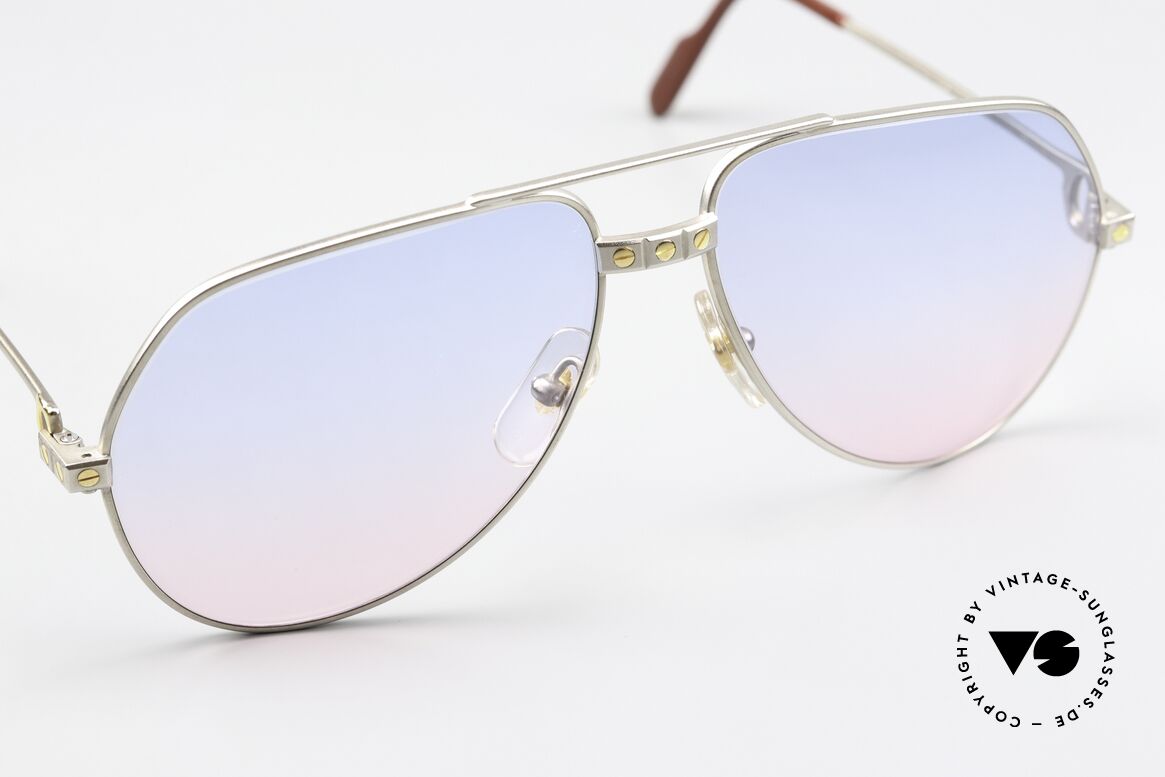 Cartier Vendome Santos - M Unique Sunglasses From 1983, unworn with full original packaging (collector's item), Made for Men and Women