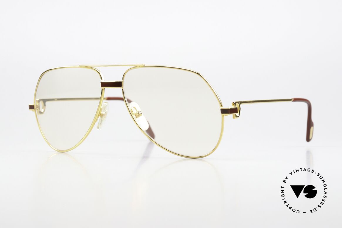 Cartier Vendome Laque - M Lenses Darken In The Sun, Vendome = the most famous eyewear design by CARTIER, Made for Men and Women