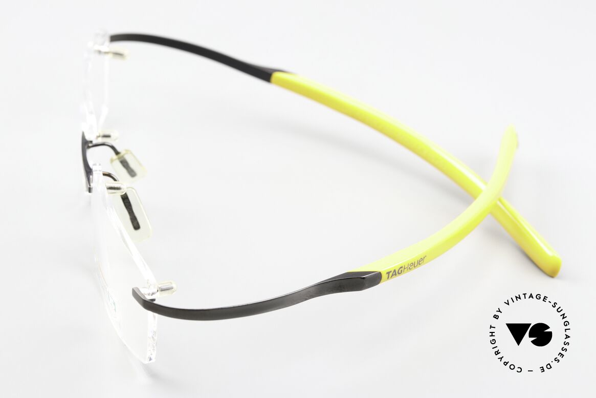 Tag Heuer 0304 Reflex Reflex Metallic Temples, ideal wearing comfort (temples adapt to the face), Made for Men