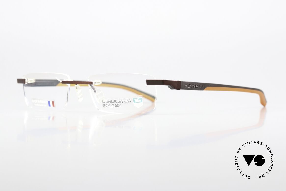 Tag Heuer 0844 Automatic Automatic Opening Tech, temples can be opened with one hand when driving, Made for Men