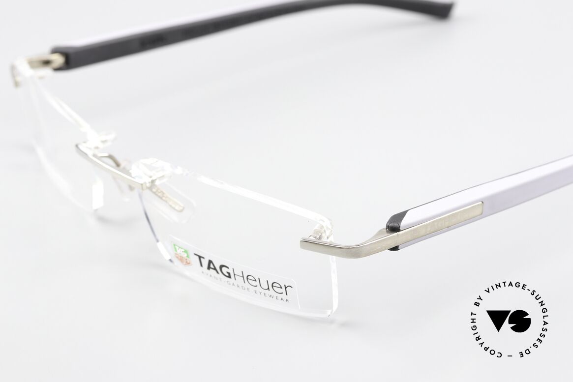 Tag Heuer 8109 Trends Palladium Gray From 2010, dynamic racing eyeglasses (Avant-Garde Eyewear), Made for Men