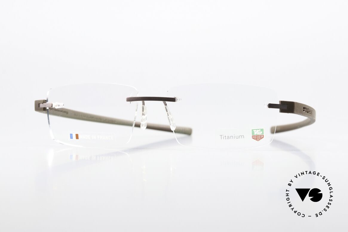 Tag Heuer 3941 Reflex Sporty Eyewear Chocolat, Tag Heuer glasses TH 3941, col. 009, size 56-16, Made for Men