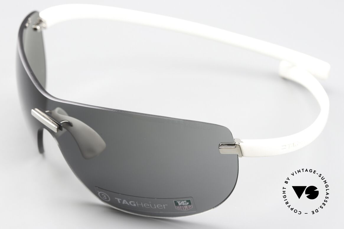 Tag Heuer 5109 Reflex Racing Shades From 2007, ideal wearing comfort (temples adapt to the face), Made for Men and Women