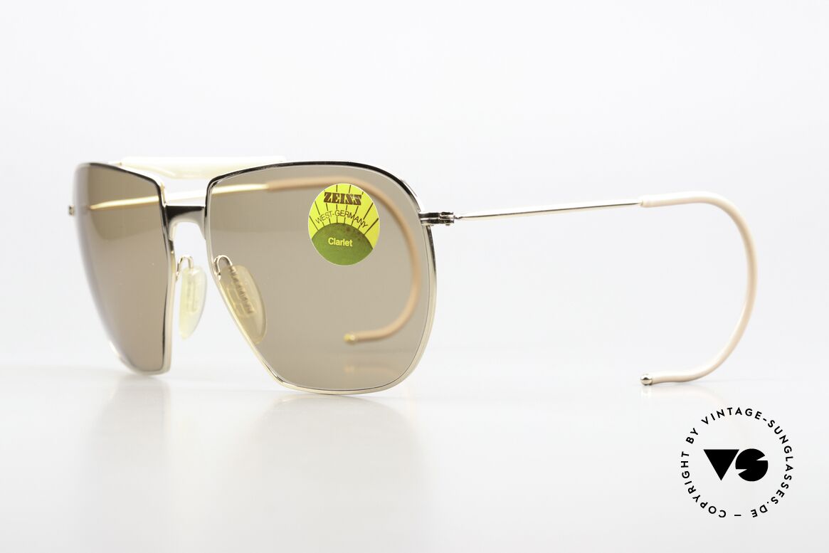 Zeiss 9918 XLarge 80's Sports Glasses, with ZEISS CLARLET lenses and sport temples, Made for Men