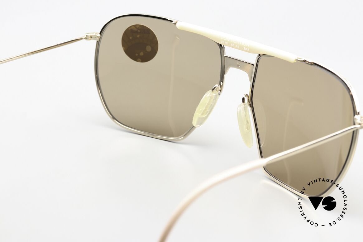 Zeiss 9918 XLarge 80's Sports Glasses, gold-plated frame can be glazed with any lenses, Made for Men