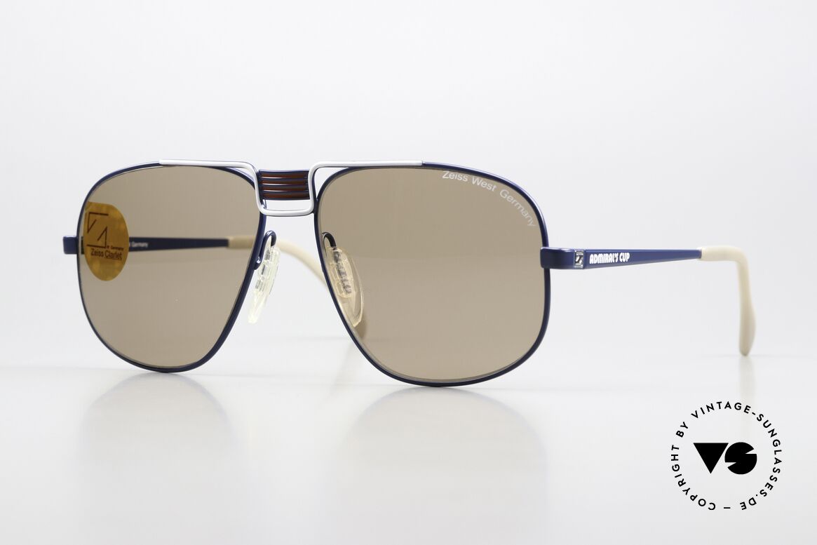 Zeiss 9387 Admiral's Cup Special Edition, extraordinary 80's sunglasses by Zeiss, W.Germany, Made for Men