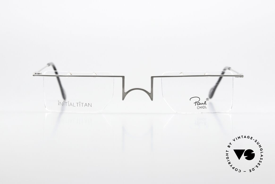 Paul Chiol 2021 Architects Vintage Frame, a synonym for sophisticated rimless spectacles, Made for Men and Women