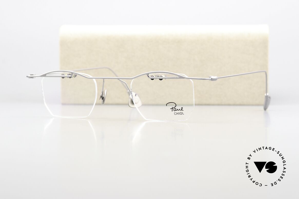 Paul Chiol 02 Rimless Specs With Upper Bar, Size: medium, Made for Men and Women Paul Chiol 02 Rimless Specs With Upper Bar, Size: medium, Made for Men and Women