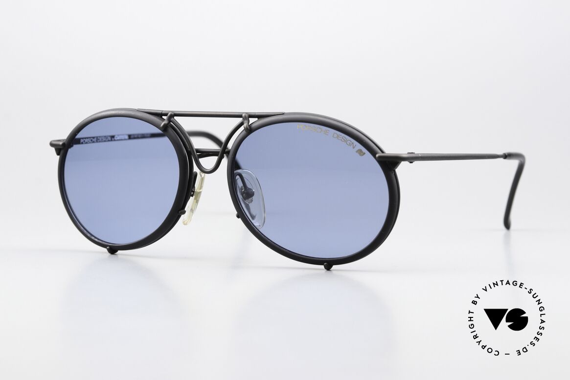 Porsche 5661 Brilliant 4 in 1 Sunglasses, sporty but classic vintage shades by Porsche Carrera, Made for Men and Women