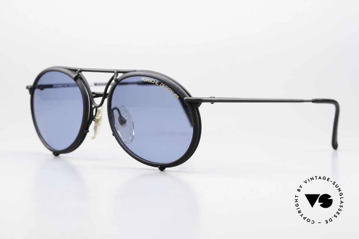 Porsche 5661 Brilliant 4 in 1 Sunglasses, 4 different interchangeable lenses; simply ingenious!, Made for Men and Women