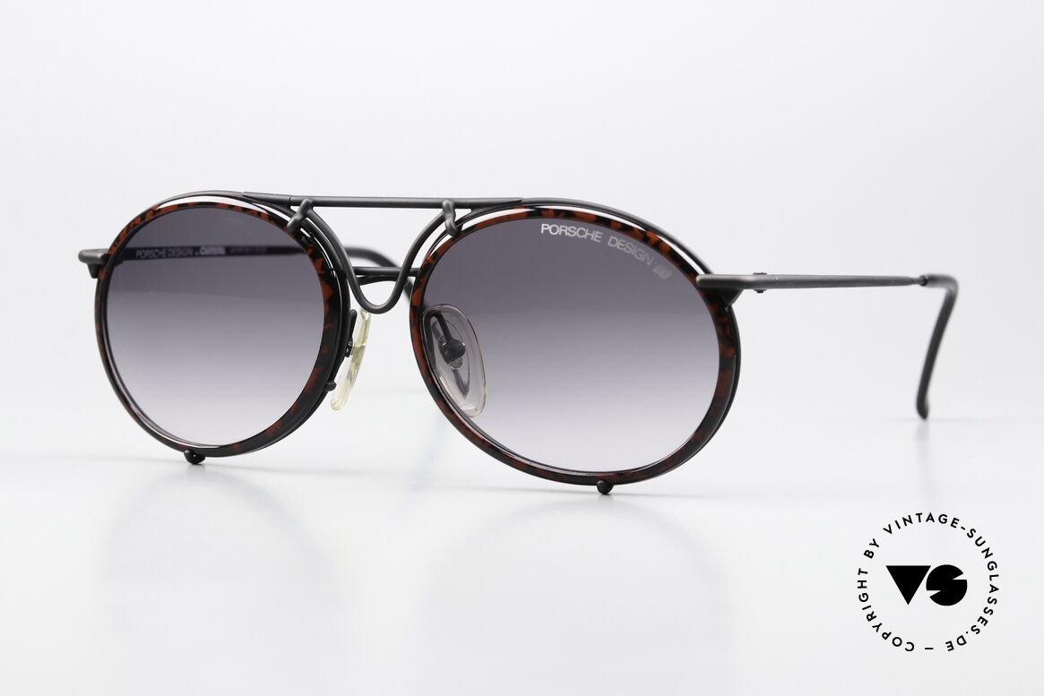 Porsche 5661 Brilliant 4 in 1 Sunglasses, best craftsmanship & top materials; 100% UV protect., Made for Men and Women