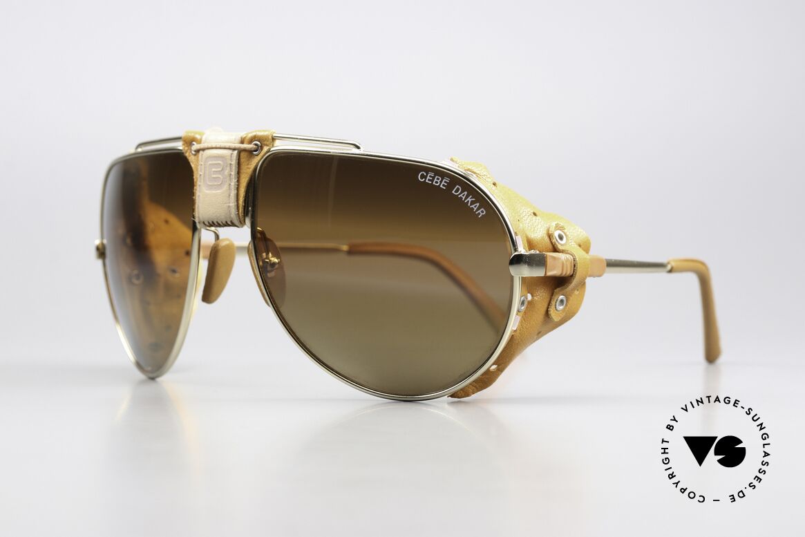 Cebe Dakar Vintage Rallye Sunglasses, ultra hard tested on the African tracks of PARIS-DAKAR, Made for Men
