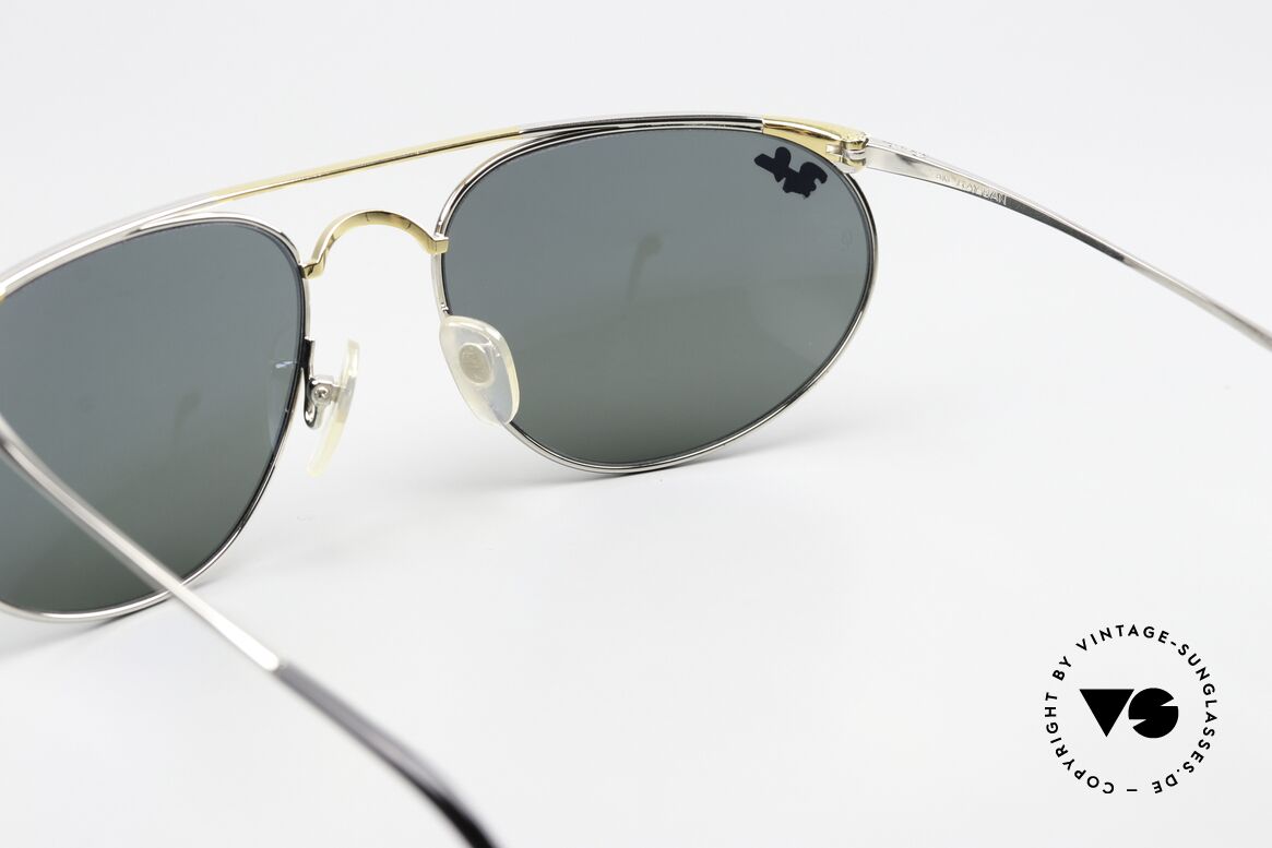 Ray Ban Zenus Ultra Precious Metals 24kt GP, NOT a retro Luxottica Ray-Ban; but an old USA original, Made for Men and Women