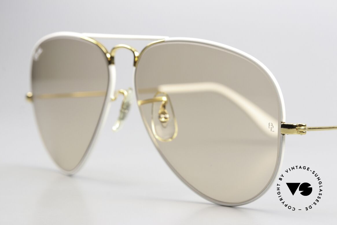 Ray Ban Large Metal Flying Colors Limited Edition, NO retro sunglasses, but an authentic old USA-original, Made for Men and Women