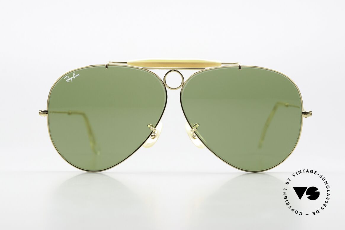 Ray Ban Shooter RB3 Bausch & Lomb Lenses, the sunglass classic par excellence in 62mm size, Made for Men Ray Ban Shooter RB3 Bausch & Lomb Lenses, the sunglass classic par excellence in 62mm size, Made for Men