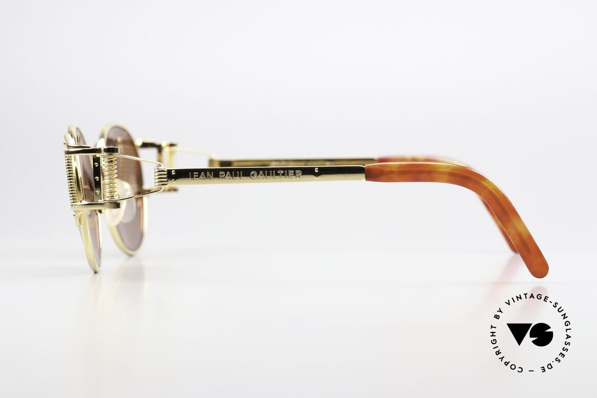Jean Paul Gaultier 56-5105 90's Celebrity Sunglasses, unworn (like all our vintage Gaultier designer shades), Made for Men and Women