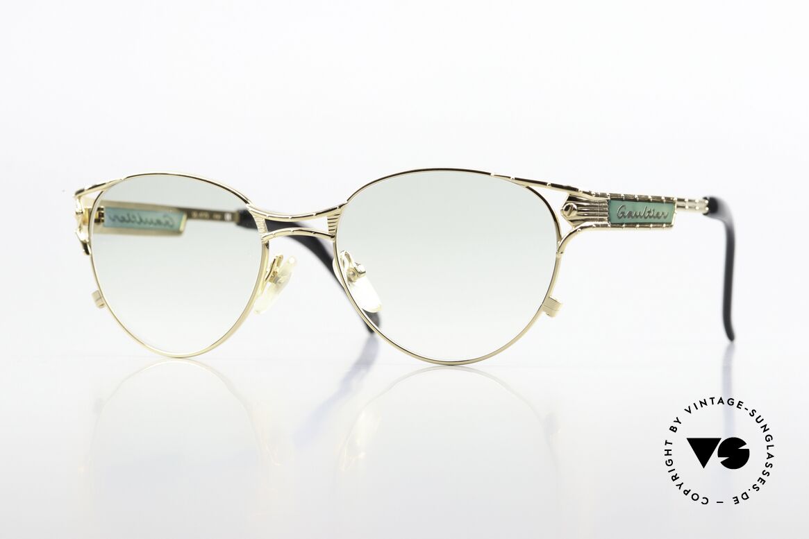 Jean Paul Gaultier 56-4179 No Retro Designer Shades 90s, unique VINTAGE sunglasses by Jean Paul GAULTIER, Made for Men and Women