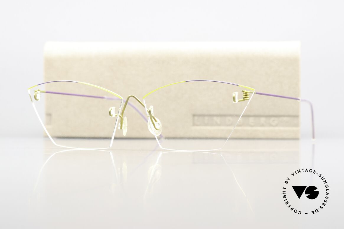 Lindberg 231 Air Titan Great Old Lindberg Frame, really fancy eyeglasses (frame weighs only 2.7 grams), Made for Women
