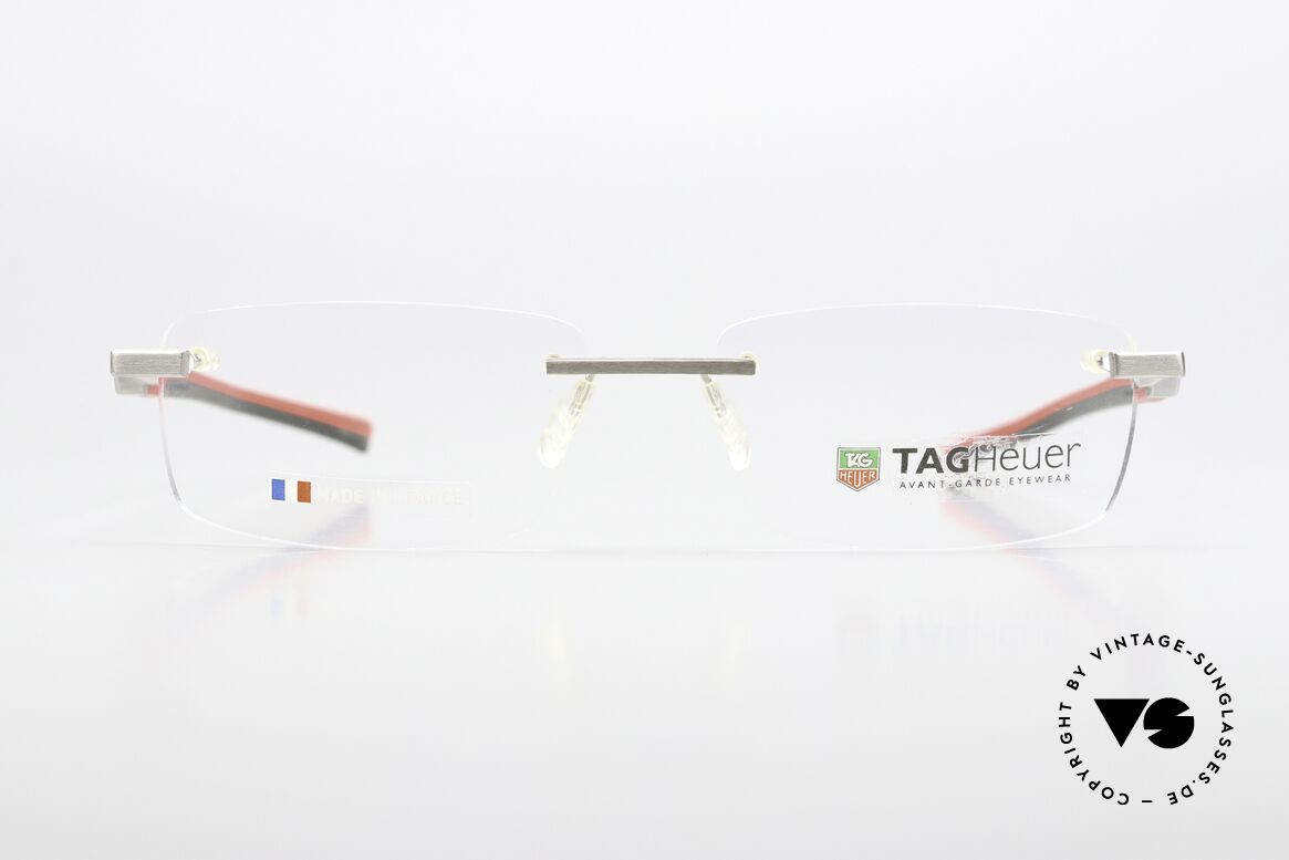 Tag Heuer 0843 Automatic Automatic Rimless Glasses, Automatic Opening Technology Series from 2010, Made for Men