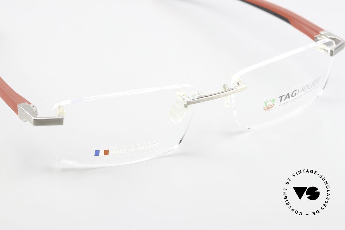 Tag Heuer 0843 Automatic Automatic Rimless Glasses, this offers more comfort & safety (frame doesn't slip), Made for Men