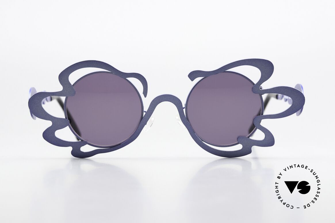 Theo Belgium Tagliatelli Spaghetti Sunglasses Ladies, founded in 1989 as 'anti mainstream' eyewear / glasses, Made for Women