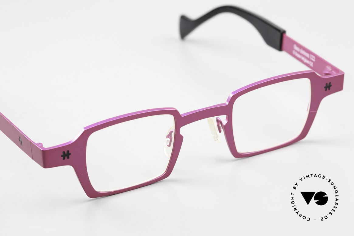 Theo Belgium Sixteen Titanium Frame Pink Metallic, unworn NOS model from the Theo 'TEENS' family, Made for Women