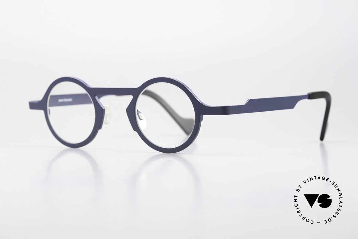 Theo Belgium Africa Titanium Frame Dark Blue, titanium unisex frame with color 353 (dark blue), Made for Men and Women