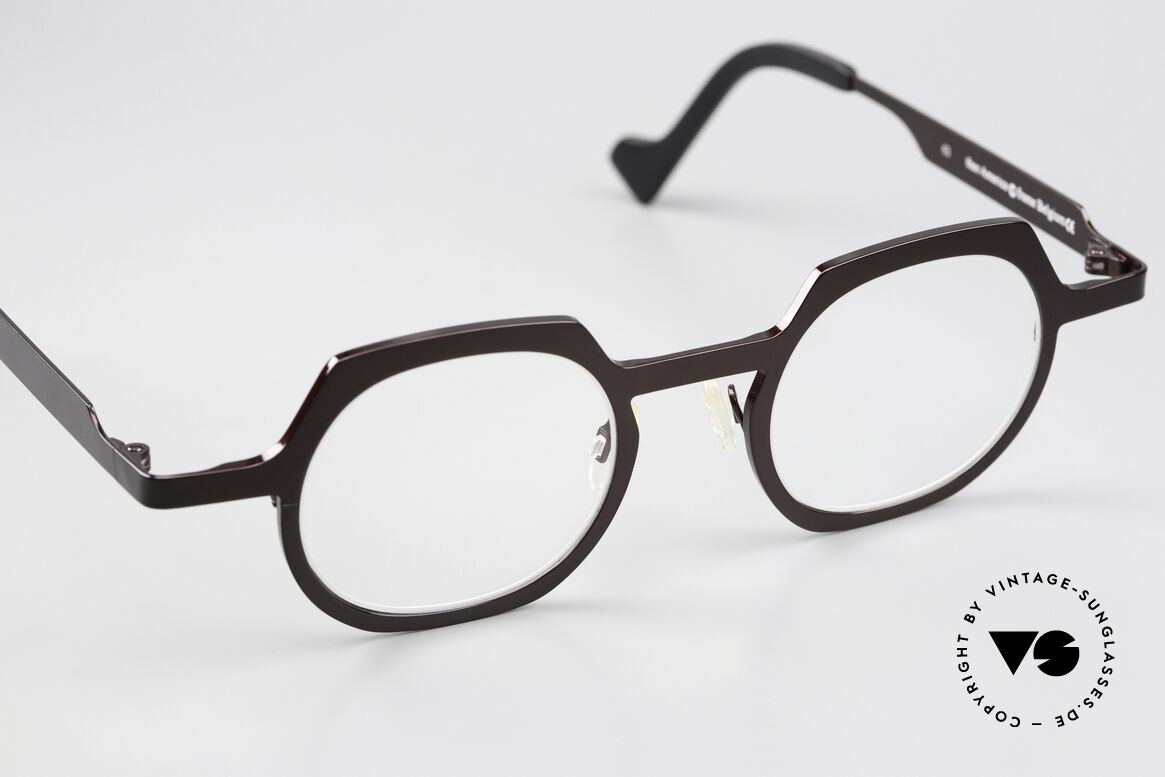 Theo Belgium America Titanium Frame Dark Brown, design and craftsmanship together on TOP level, Made for Men and Women