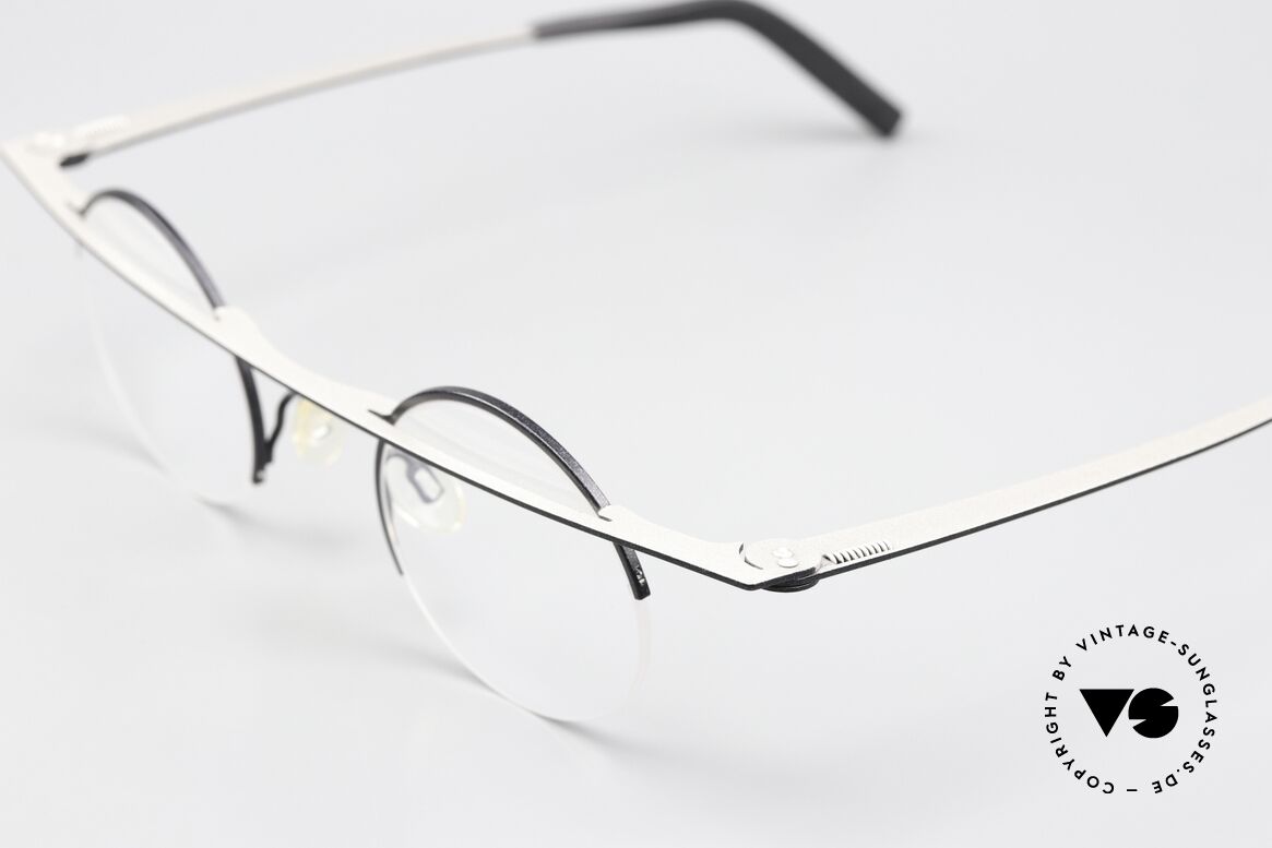 Theo Belgium Gnocchi Bar Glasses Titan Rimless, avant-garde eyeglasses for ladies and gentlemen, Made for Men and Women