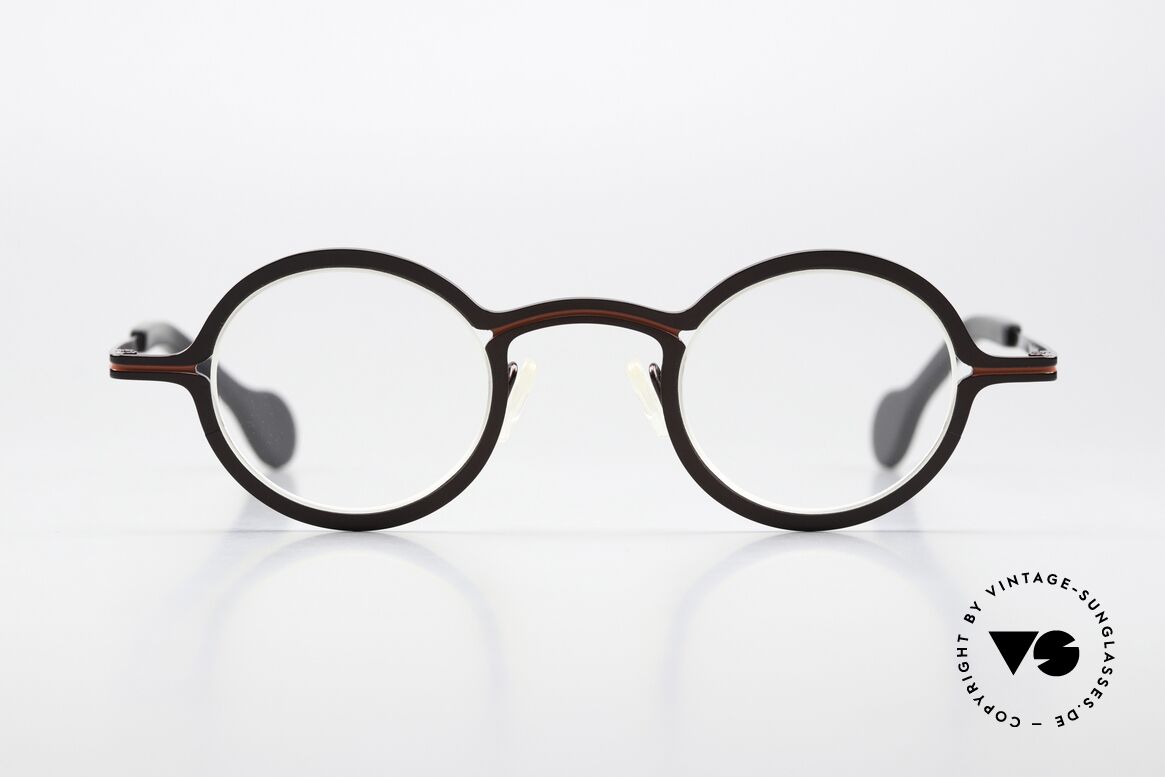 Theo Belgium Cable Ladies And Gents Glasses, lenses are framed in a very original way! unique!, Made for Men and Women