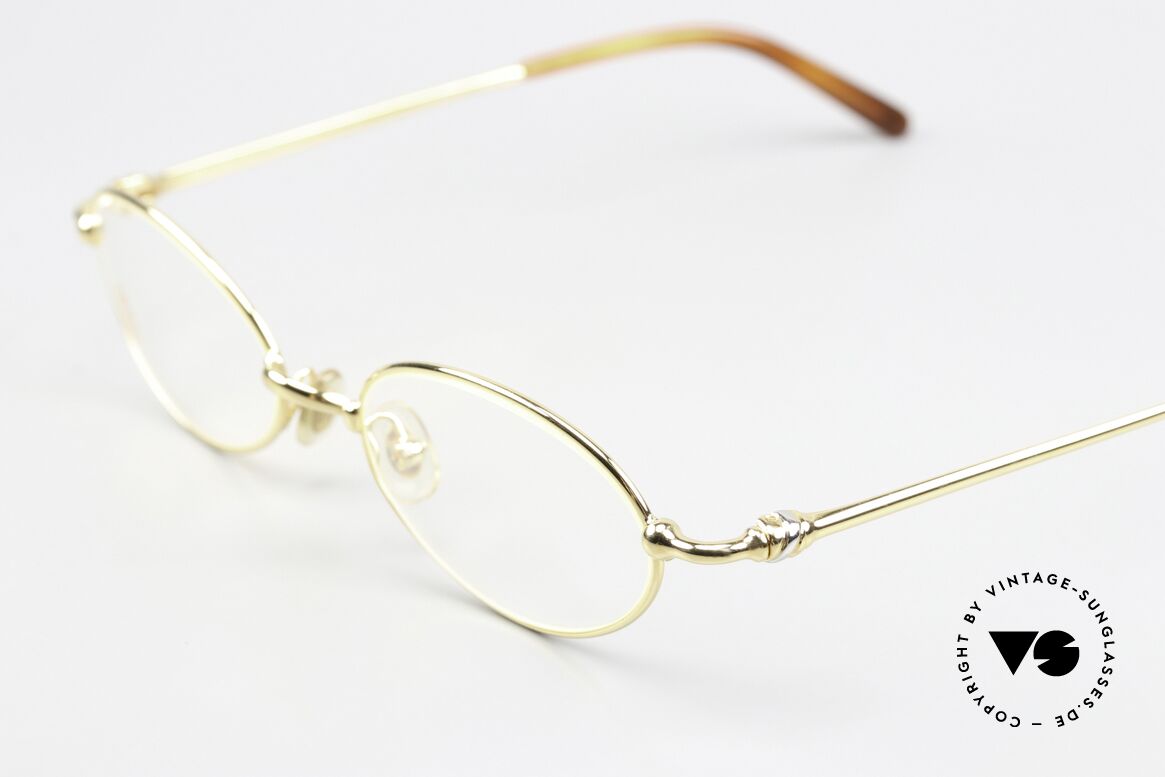 Cartier Mizar - M Oval Frame Luxury 22ct Gold, unworn luxury frame comes with orig. case and cloth, Made for Men and Women