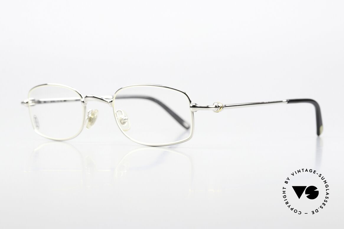 Cartier Sadir - M 90's Luxury Specs Platinum, name 'Sadir' = a star in the northern constellation Cygnu, Made for Men and Women