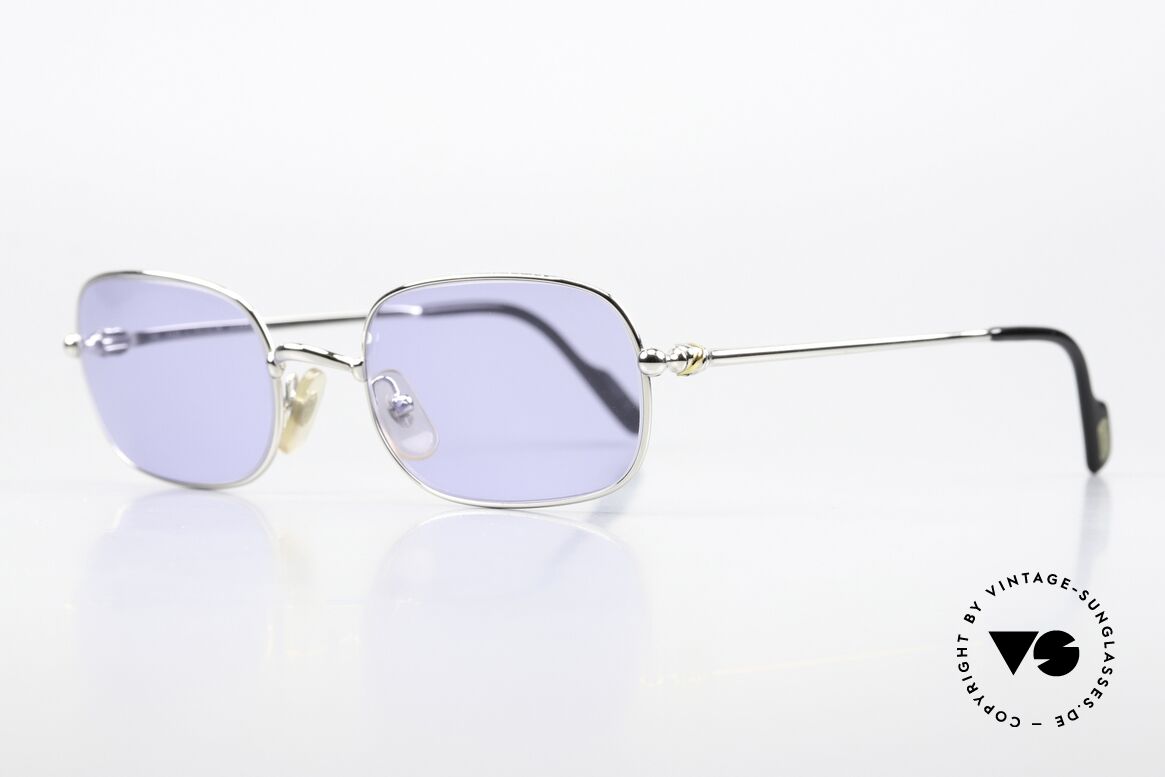 Cartier Deimios - L Rare 54mm Size Platinum, flexible lightweight frame (1st class wearing comfort), Made for Men and Women