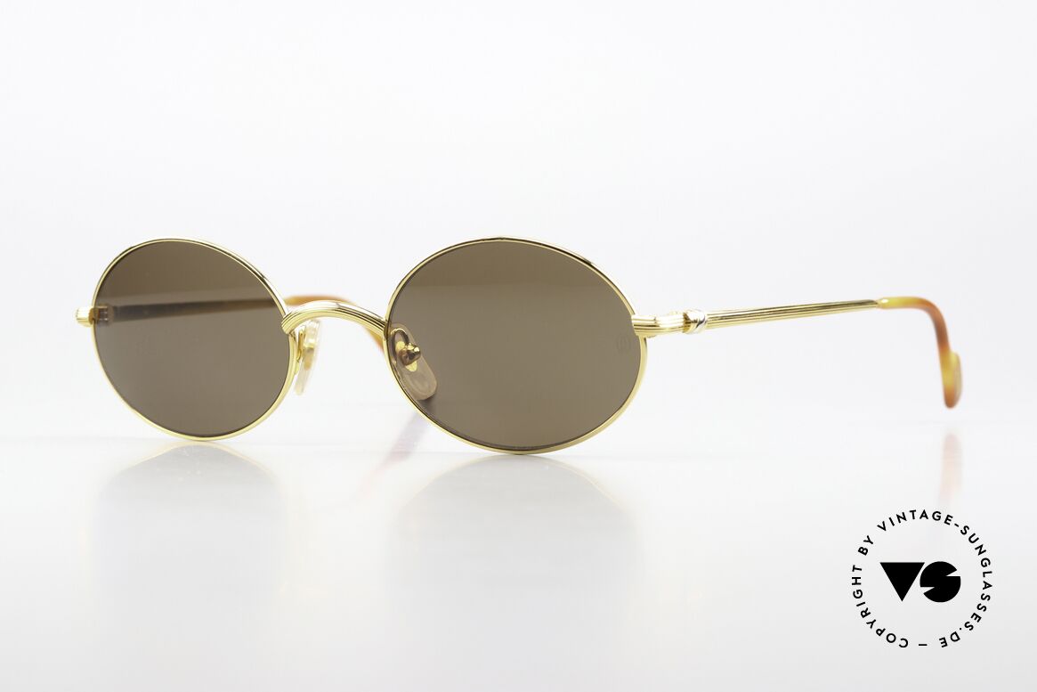 Cartier Sorbonne - L Ultra Rare 53mm Large Size, vintage CARTIER designer sunglasses from app. 1997, Made for Men and Women