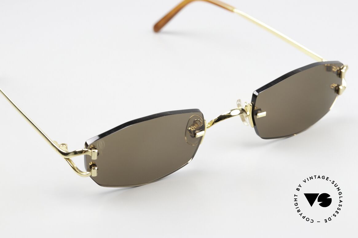 Cartier Capri Rimless Sunglasses From 1999, thus, an individual design / size / style is possible, Made for Women