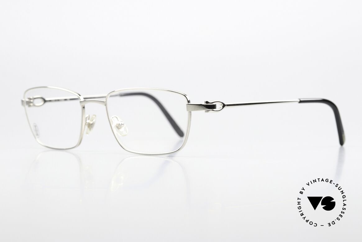 Cartier Tender Platinum Eyeglasses 2009, costly 'Platine Edition' (frame with platinum finish), Made for Men and Women