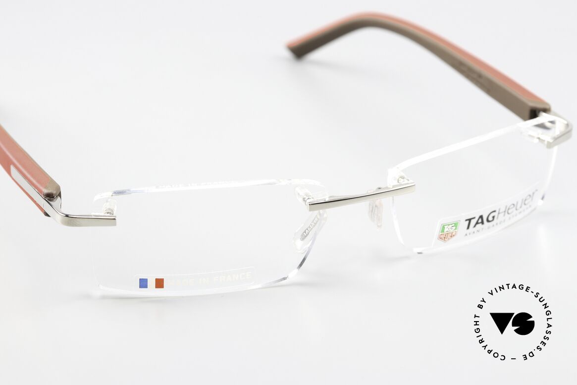 Tag Heuer 8109 Trends Rimless Avantgarde Frame, unworn model from the 2010's TRENDS collection, Made for Men