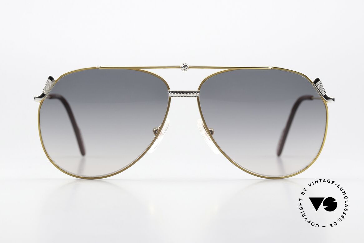 Alpina PG 900 Vintage Golf Sunglasses, the temples are shaped like a golf club  (7 iron ;), Made for Men