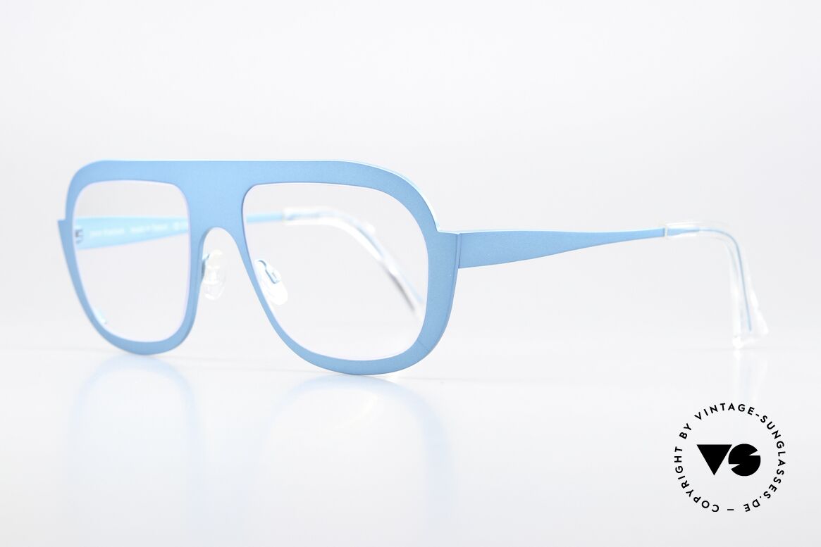 Theo Belgium Bientot Titanium Frame Turquoise, in collaboration with Matali Crasset (circa 2015), Made for Men and Women