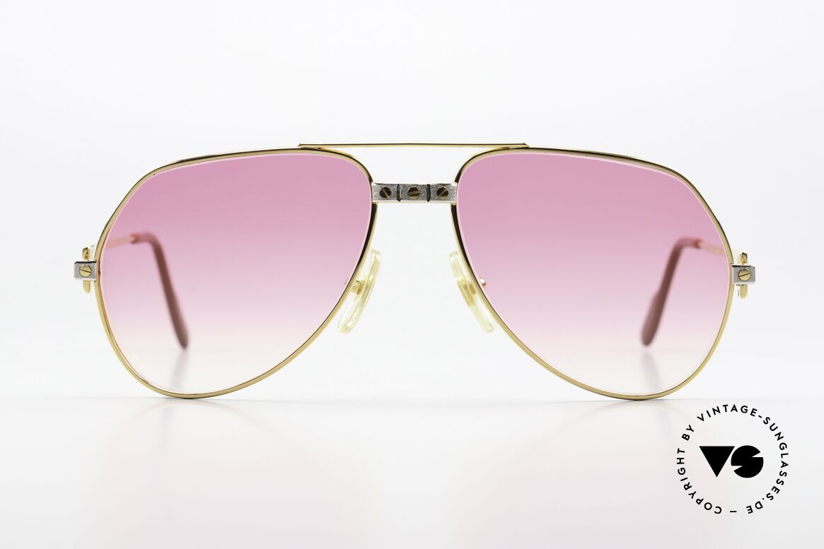 Cartier Vendome Santos - S Sunglasses For Bond Girls, mod. "Vendome" was launched in 1983 & made till 1997, Made for Men and Women Cartier Vendome Santos - S Sunglasses For Bond Girls, mod. "Vendome" was launched in 1983 & made till 1997, Made for Men and Women