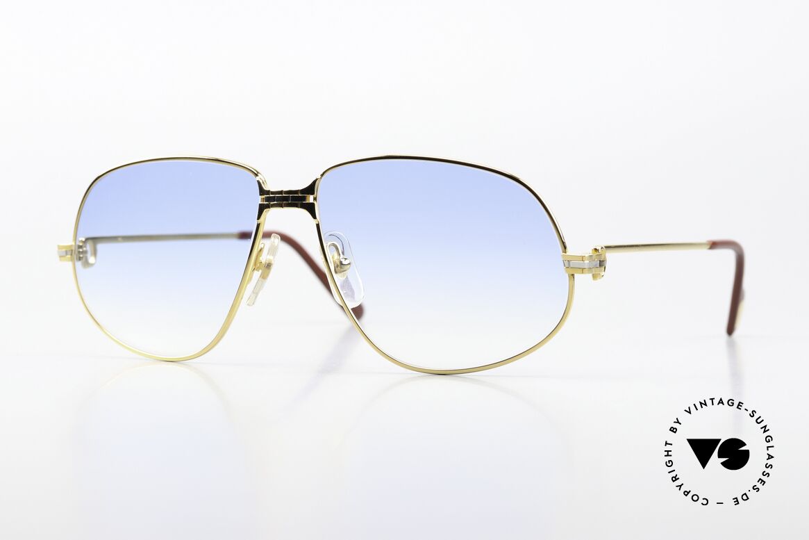 Cartier Panthere G.M. - L Blue Gradient Sun Lenses, Cartier Panthère = the world famous panther by CARTIER, Made for Men Cartier Panthere G.M. - L Blue Gradient Sun Lenses, Cartier Panthère = the world famous panther by CARTIER, Made for Men
