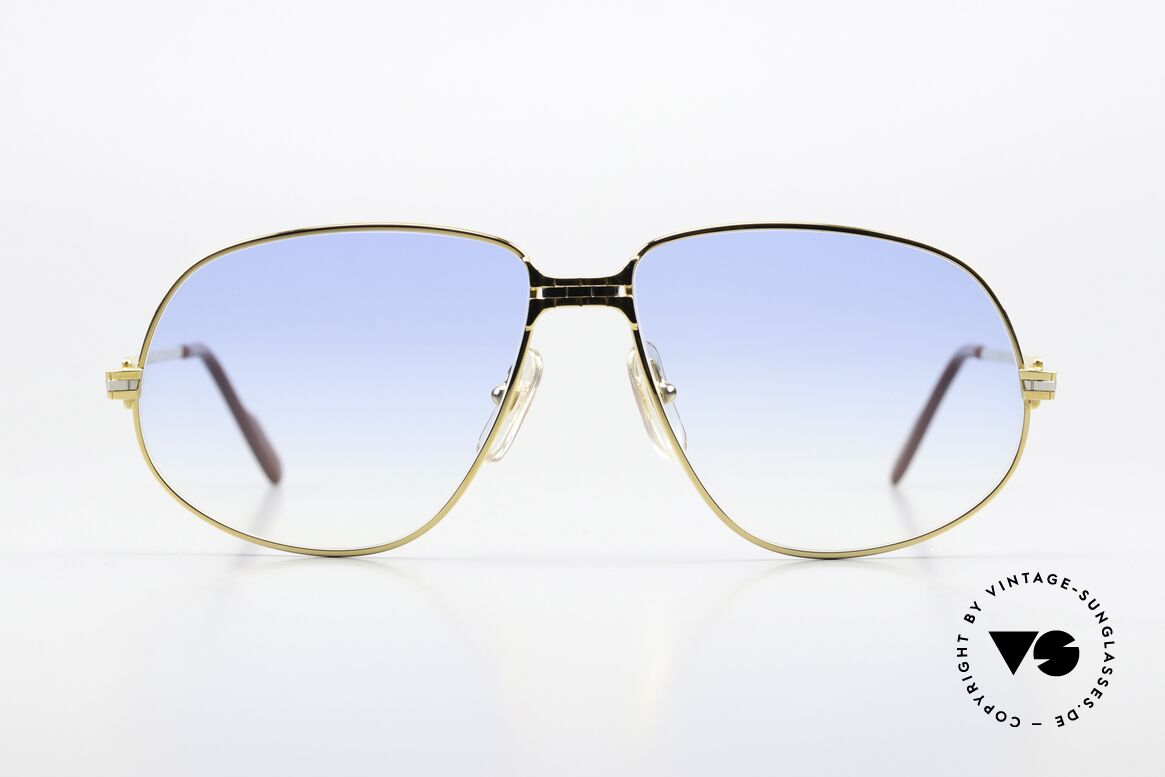 Cartier Panthere G.M. - L Blue Gradient Sun Lenses, G.M. stands for 'grande modèle' for monsieur / gentleman, Made for Men Cartier Panthere G.M. - L Blue Gradient Sun Lenses, G.M. stands for 'grande modèle' for monsieur / gentleman, Made for Men