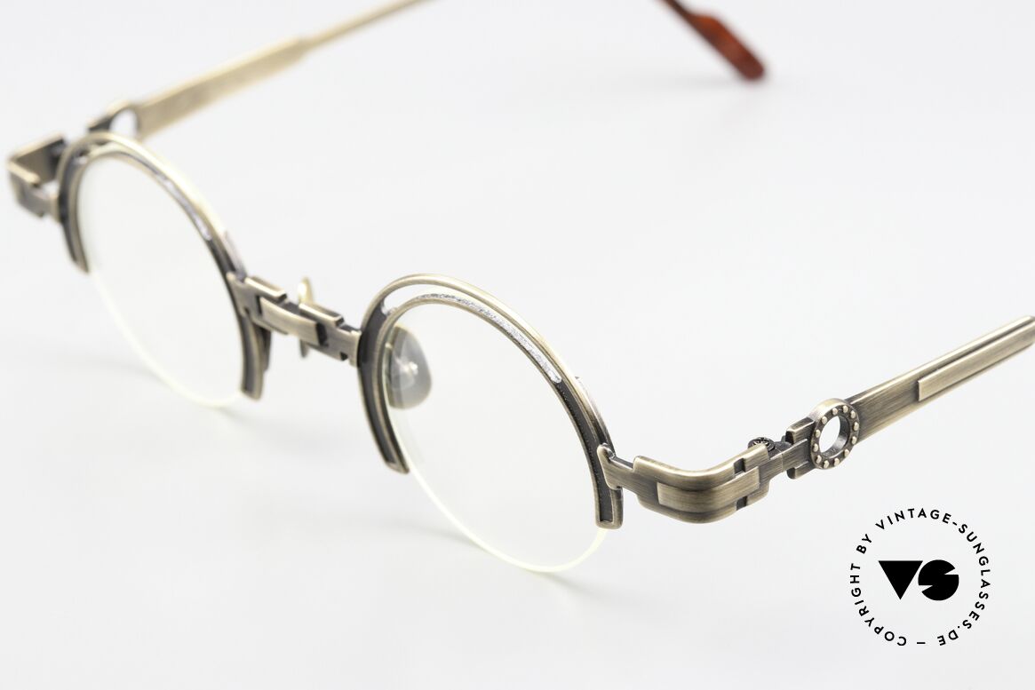 Koure KR8100 Round 90's Steampunk Specs, tangible TOP-NOTCH craftsmanship of all components, Made for Men and Women Koure KR8100 Round 90's Steampunk Specs, tangible TOP-NOTCH craftsmanship of all components, Made for Men and Women